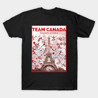 Team Canada - Paris 2024 T-Shirt